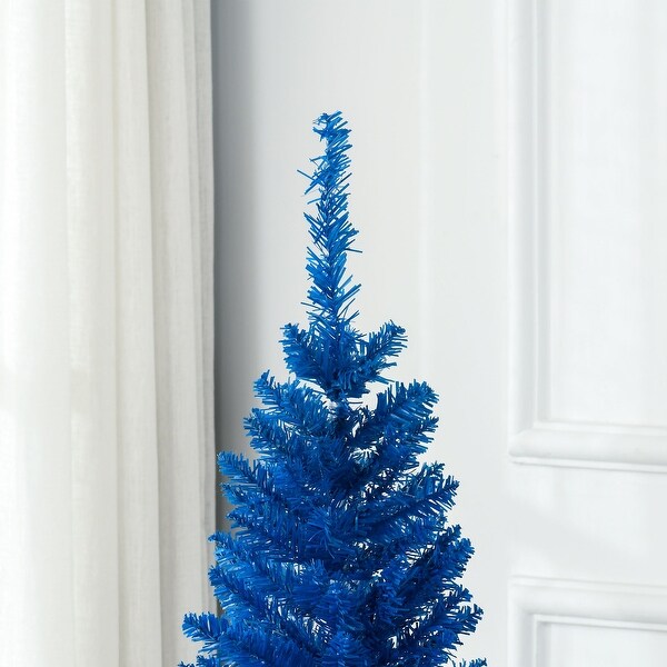 5 Foot Artificial Pencil Christmas Tree，Slim Xmas Tree