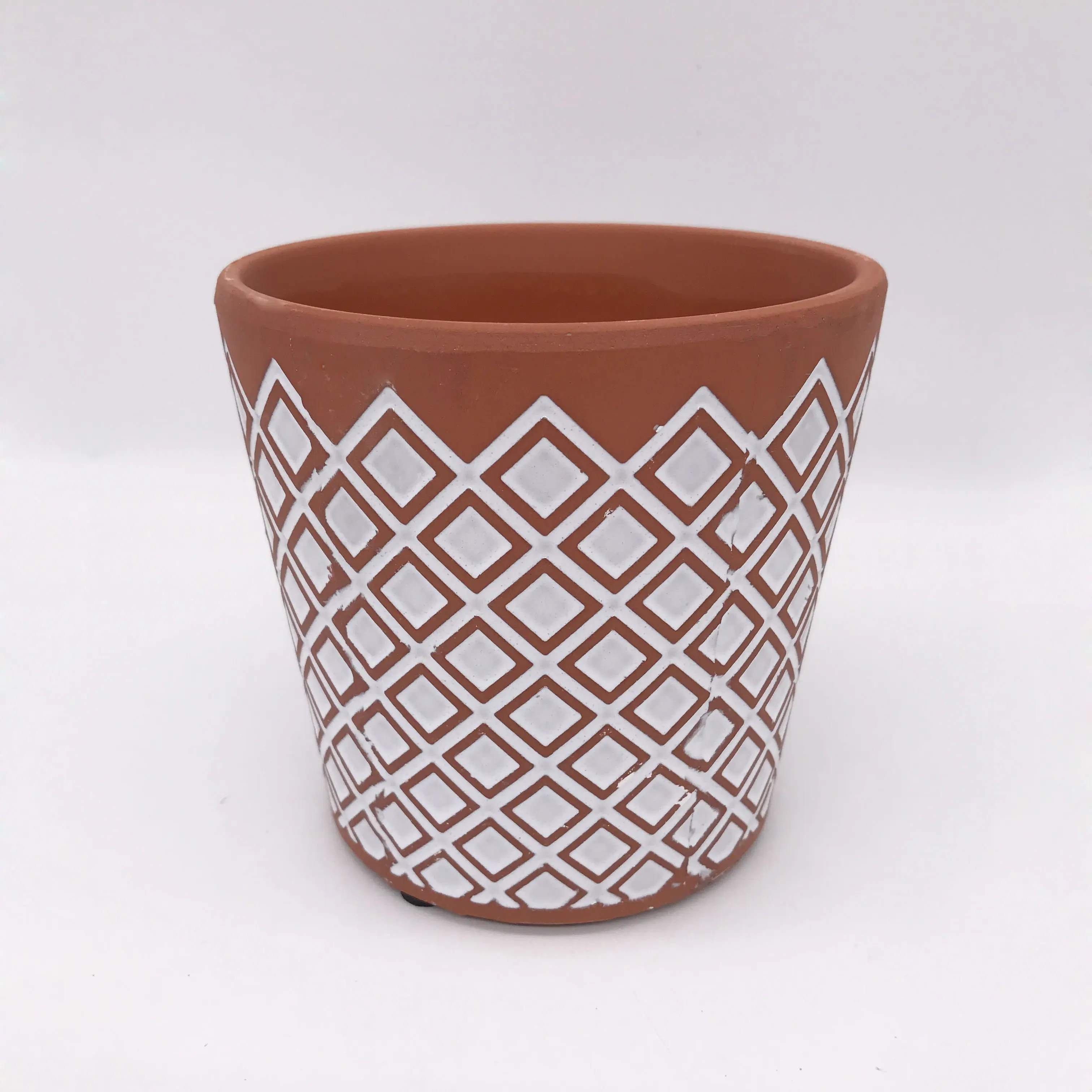 Home   garden Terracotta Pot Round flower pots colorful planter pot