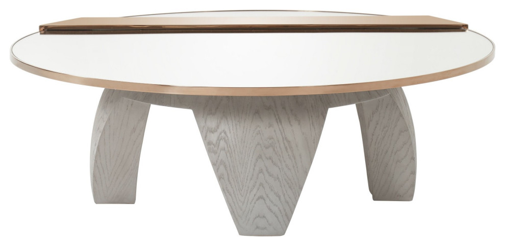 Minor Coffee Table Mirror   Contemporary   Coffee Tables   by Peachtree Fine Furniture  Houzz