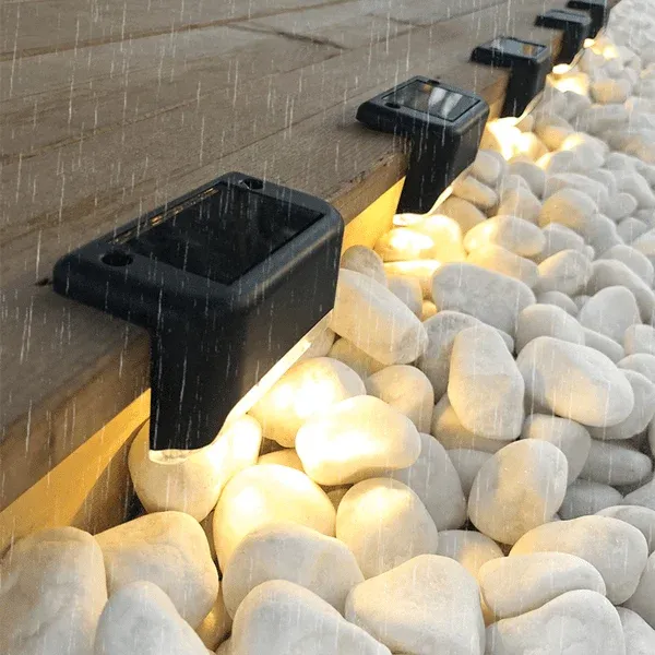 LED Solar Lamp Path Staircase Outdoor Waterproof Wall Light🔥BUY MOR