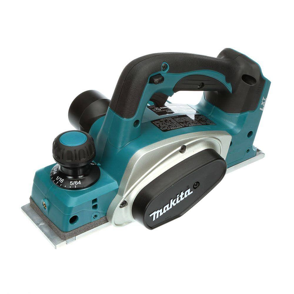 Makita 18V LXT Lithium-Ion 3-14 in. Cordless Planer (Tool-Only) XPK01Z