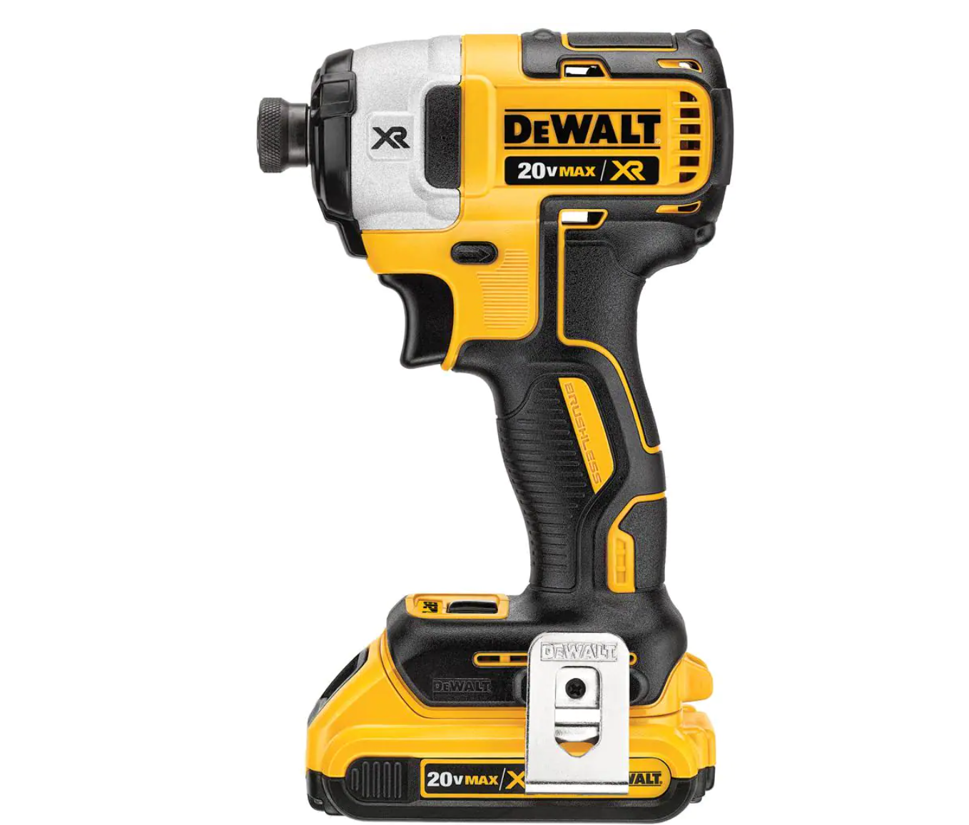 DEWALT DCK287D1M1 20-Volt MAX XR Cordless Brushless Hammer Drill/Impact Combo Kit (2-Tool) with (1) 4.0Ah Battery and (1) 2.0Ah Battery