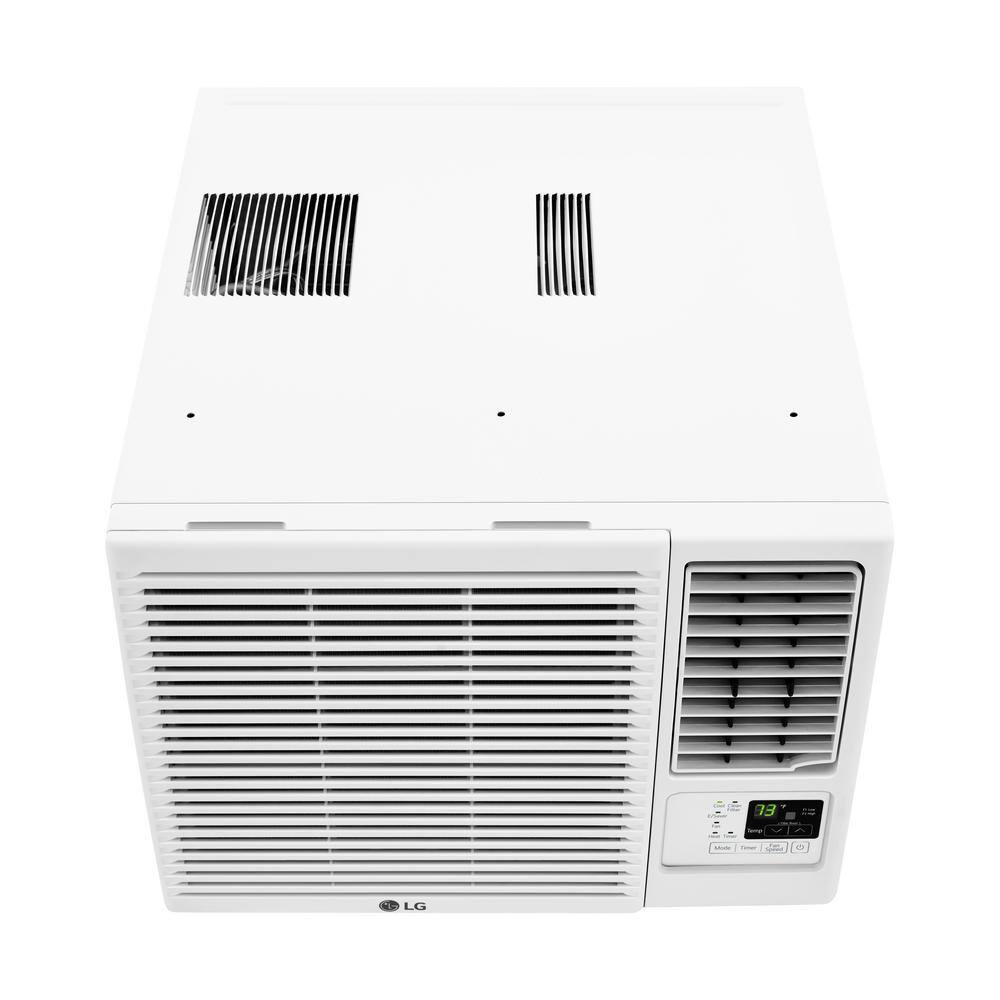 LG 18000 BTU 230208-Volt Window Air Conditioner for Cools 1000 sq. ft. with Cool and Heat Remote LW1823HR