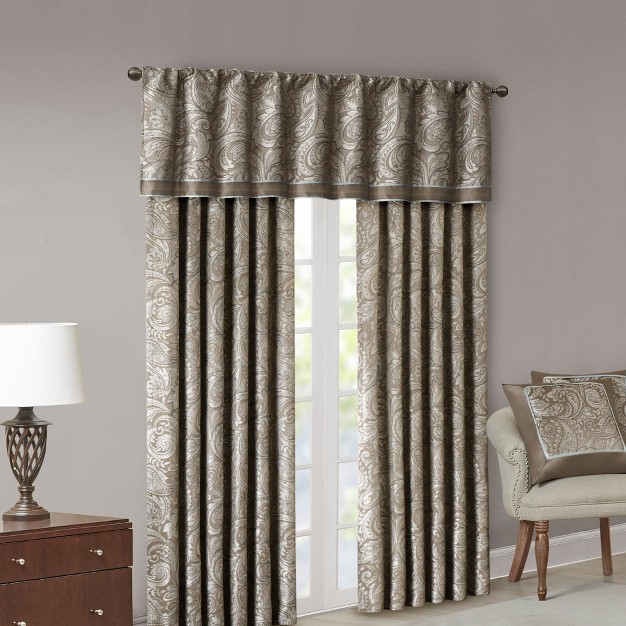 Charlotte Jacquard Window Valance