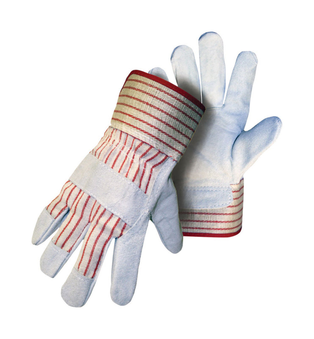 WORK GLOVES LTHR PALM L