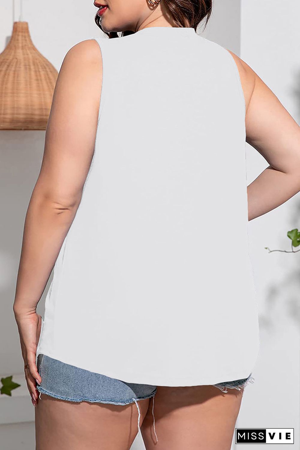 Plus Size All Good Things are Wild and Free Tank Top