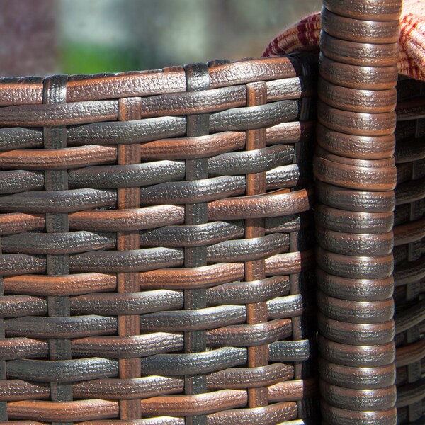 Oyster Bay Outdoor Wicker Bar Table by Christopher Knight Home