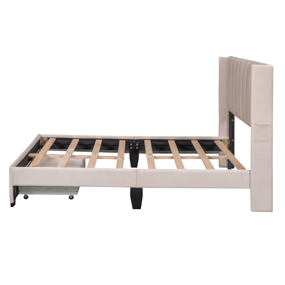 Full Size Storage Bed