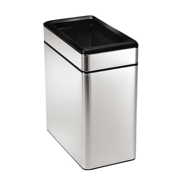 simplehuman Stainless Steel 26 gal Profile Open Trash Can