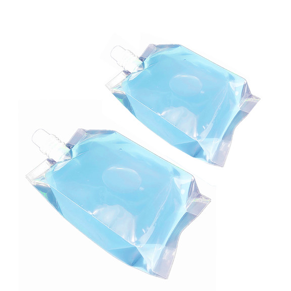 Muka 50 PCS Clear Spouted Side Gusseted Bag  Good ...