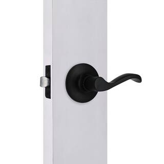 Defiant Naples Matte Black HallCloset Door Lever 32LYEX903B