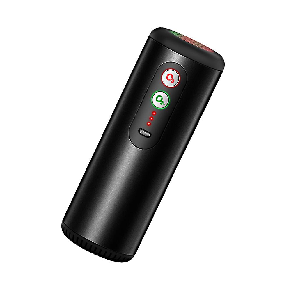 Air Purifier For  Car Home Or Office Anion And Ozone Two Mode Usb Charge Ultra Quiet  Pet Smell And Smoke Odor Eliminator Rose Red