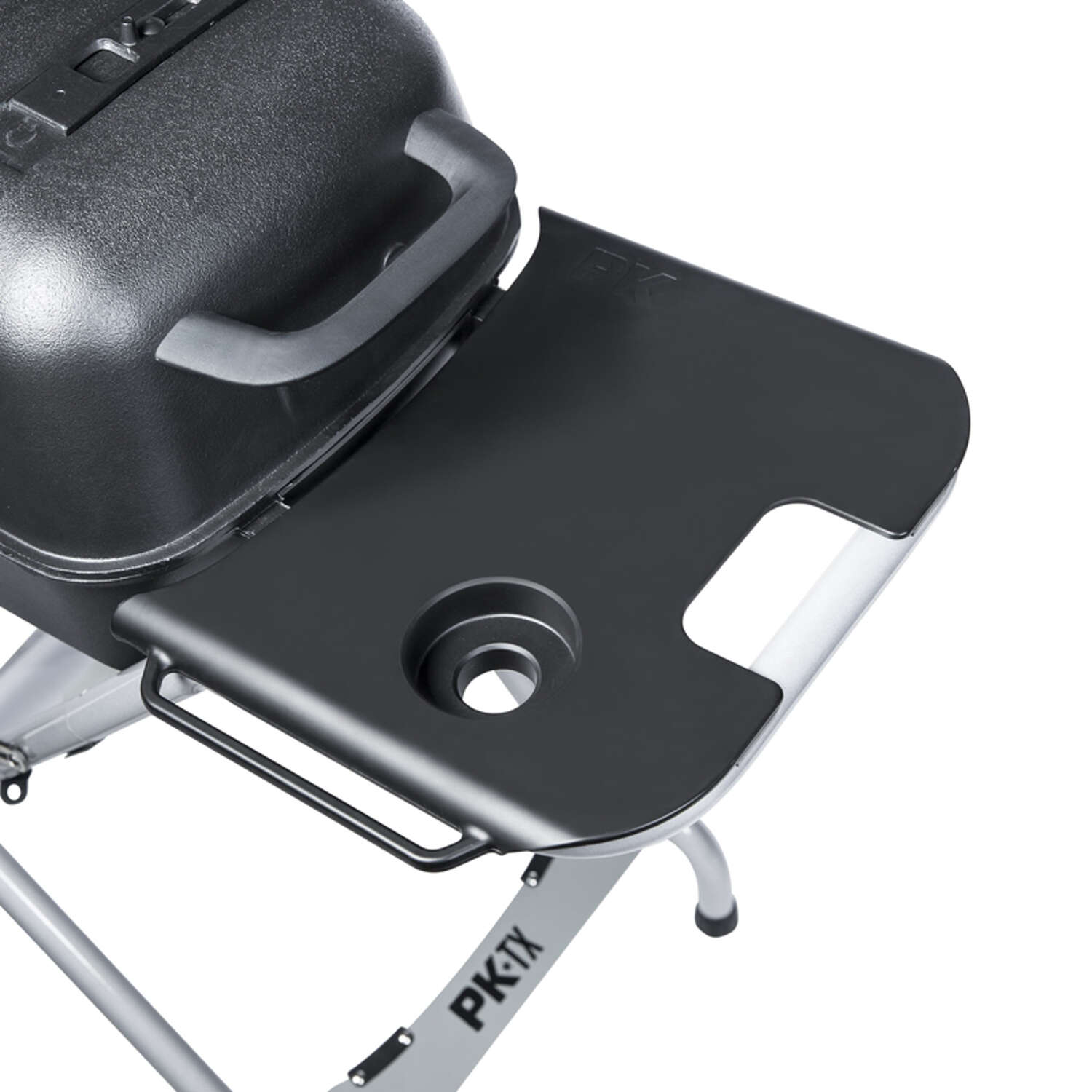 PK Grills 22 in. PK-TX Charcoal Grill and Smoker Graphite