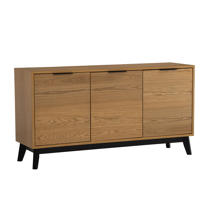 MALTON Sideboard  Buffet 143cm - Natural & Black