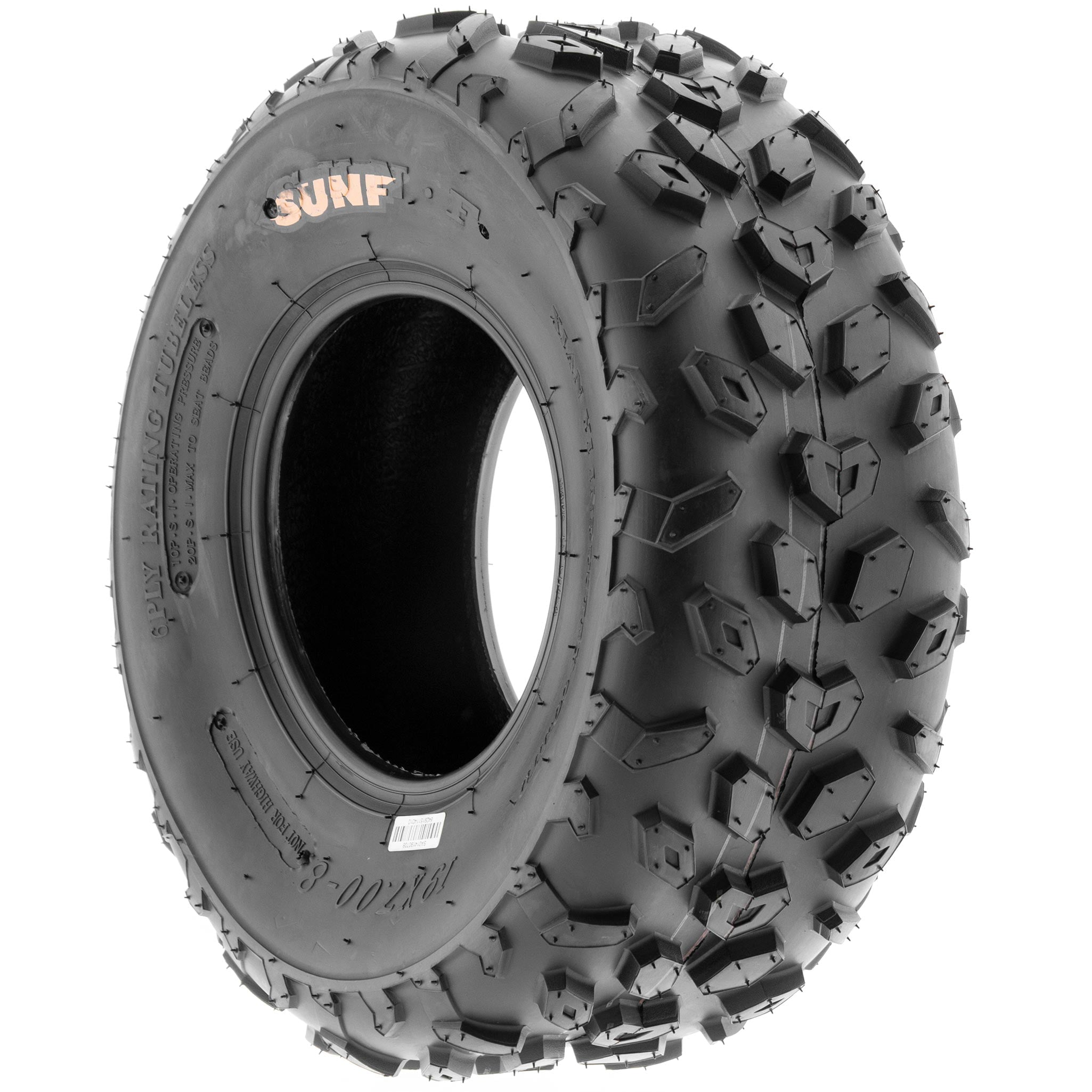 SunF Full set of All Trail ATV UTV Tires 145/70-6 6 PR A014