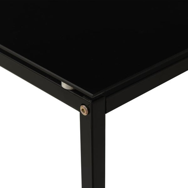 vidaXL Side Table Black 15.7