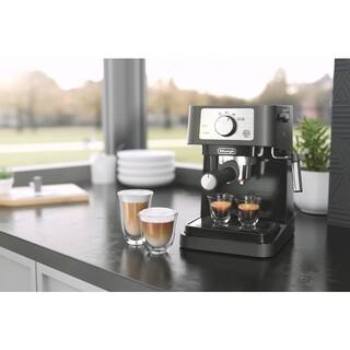 DeLonghi De'Longhi Stilosa Black and SS 15-Bar Pump Espresso Maker EC260BK