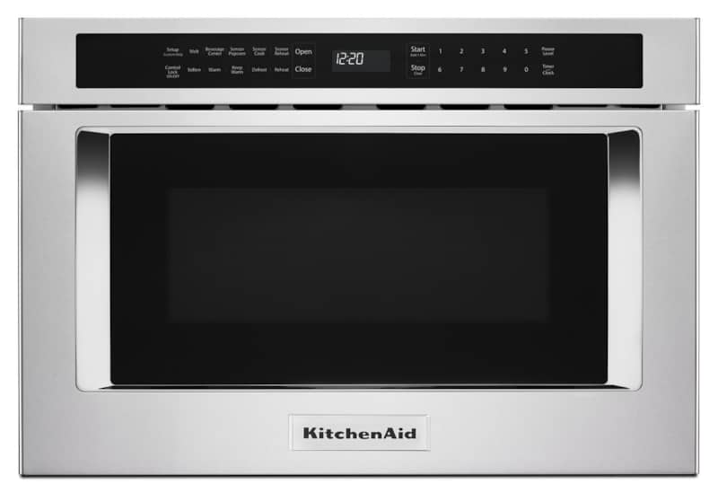 KitchenAid 24 Stainless Steel Under-Counter Microwave Drawer