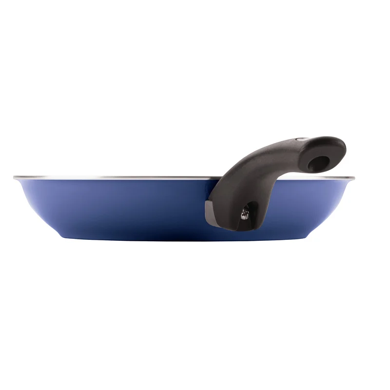 Farberware 17490 purECOok 12-Piece Aluminum Ceramic Nonstick Cookware Set in Blue