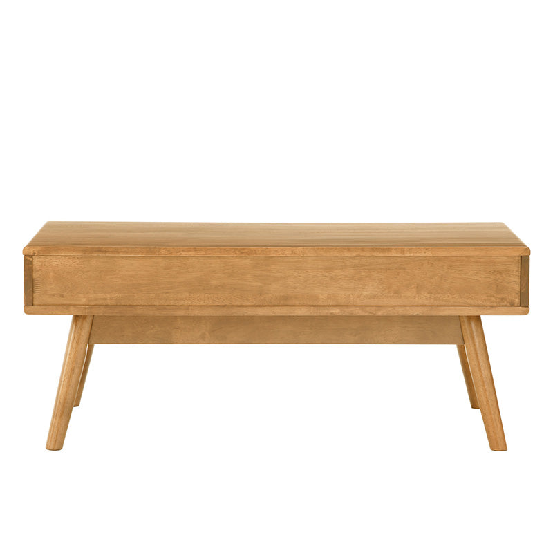 LAMAR Coffee Table with 2 Drawers 106cm - Natural