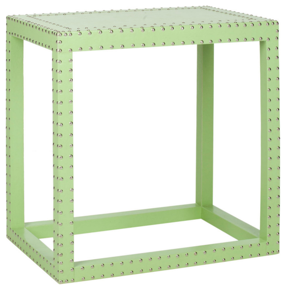 Susan End Table  Light Green   Contemporary   Side Tables And End Tables   by Rustic Home Furniture Deco  Houzz