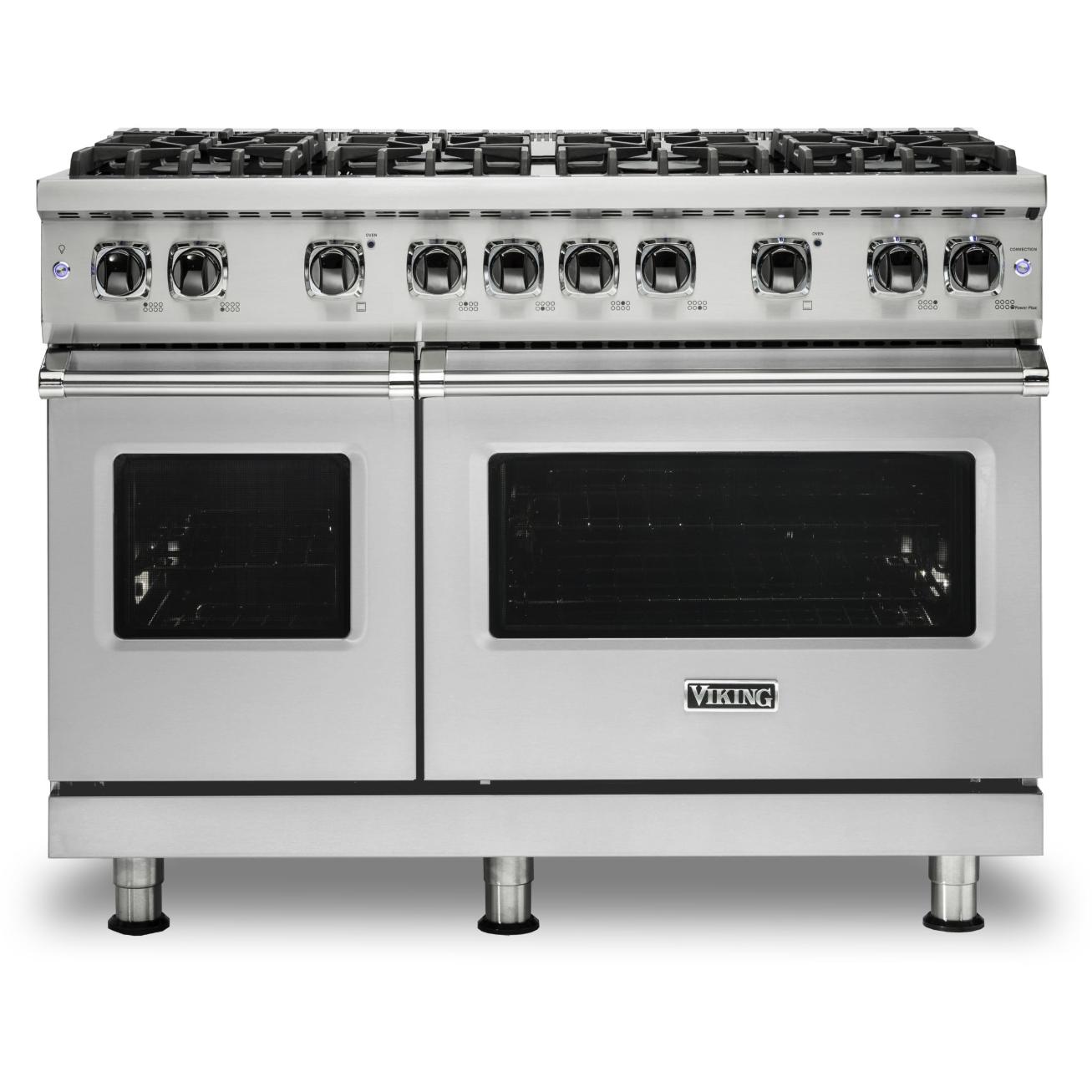 Viking 48-inch Freestanding Gas Range with VariSimmer VGR548-8BSS