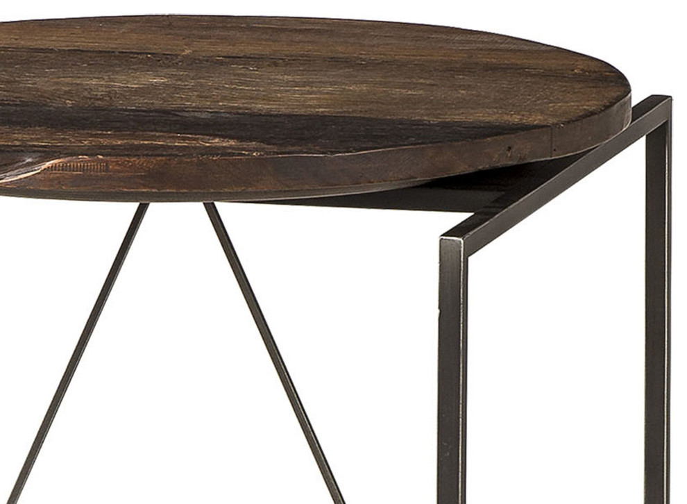 Adyan Side Table Peroba   Industrial   Side Tables And End Tables   by V.S.D Furniture  Houzz