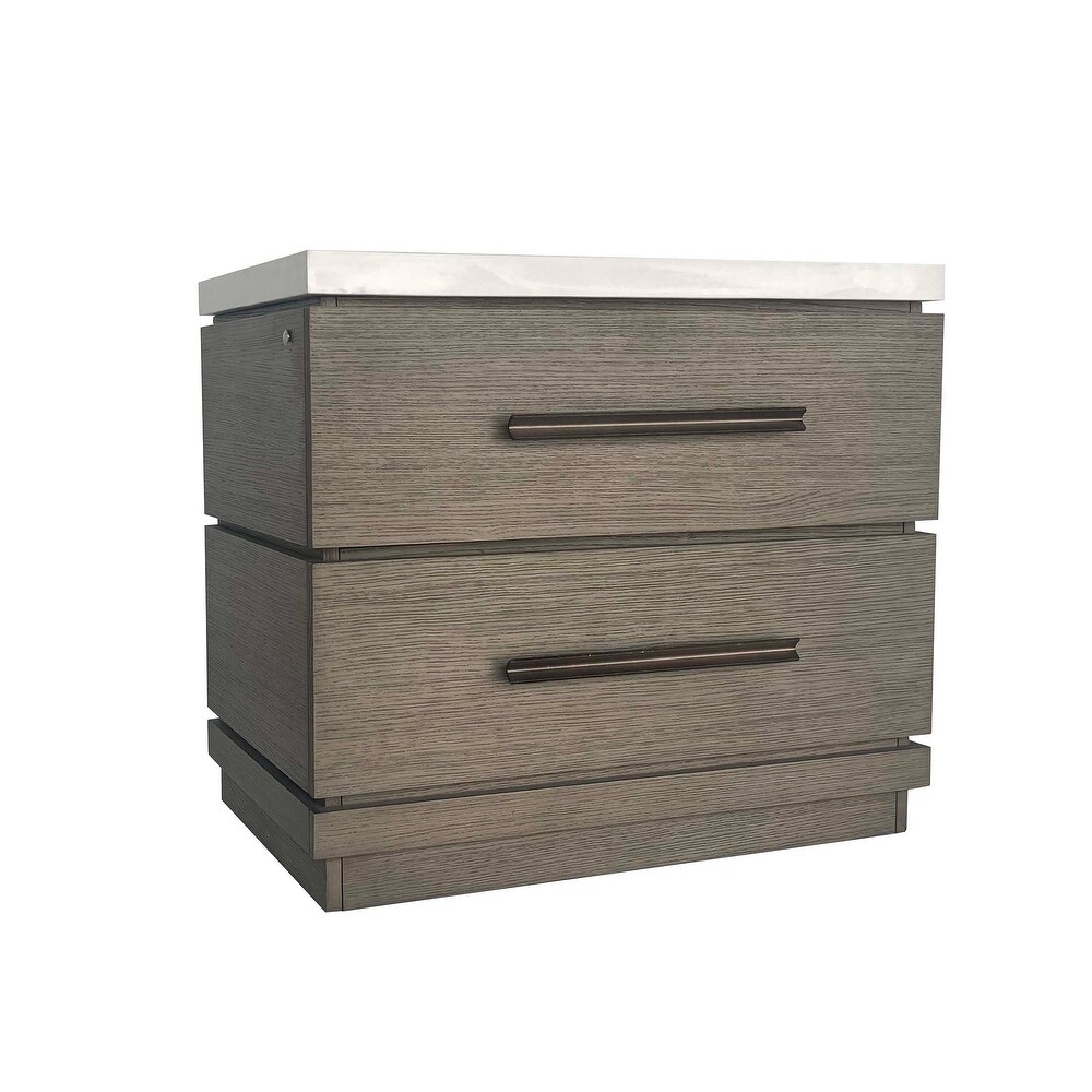 2 Drawer Nightstand