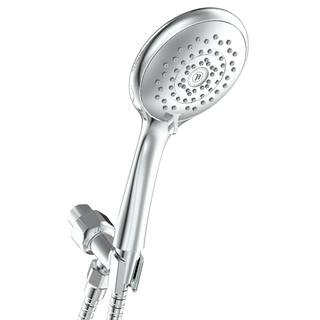 Niagara Conservation HealthGuard 5-Spray Patterns 4.3 in. 1.5 GPM Wall Mount Handheld Shower Head with Removable Faceplate in Chrome (1-Pack) N9415CH-HH-1PK