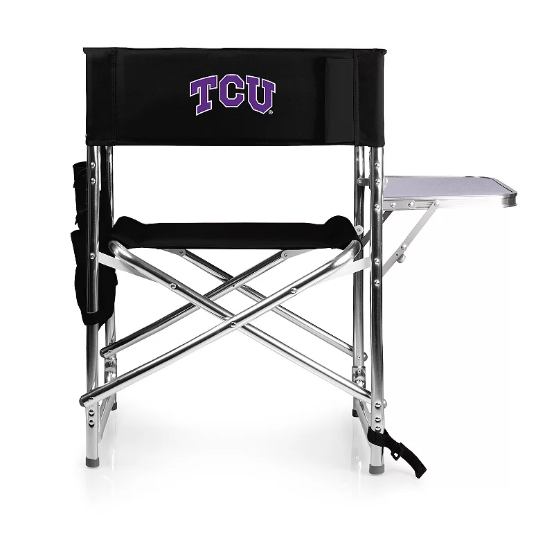 Picnic Time TCU Horned Frogs Portable Folding Sports Chair