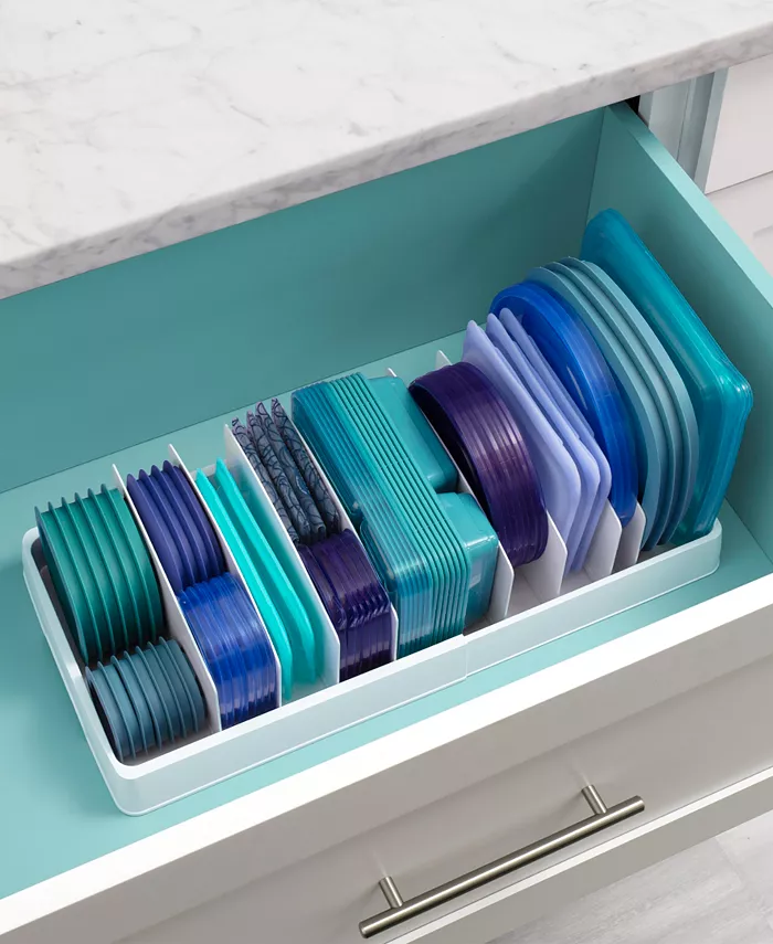 YouCopia 5.50 StoraLid Expandable Container Lid Organizer