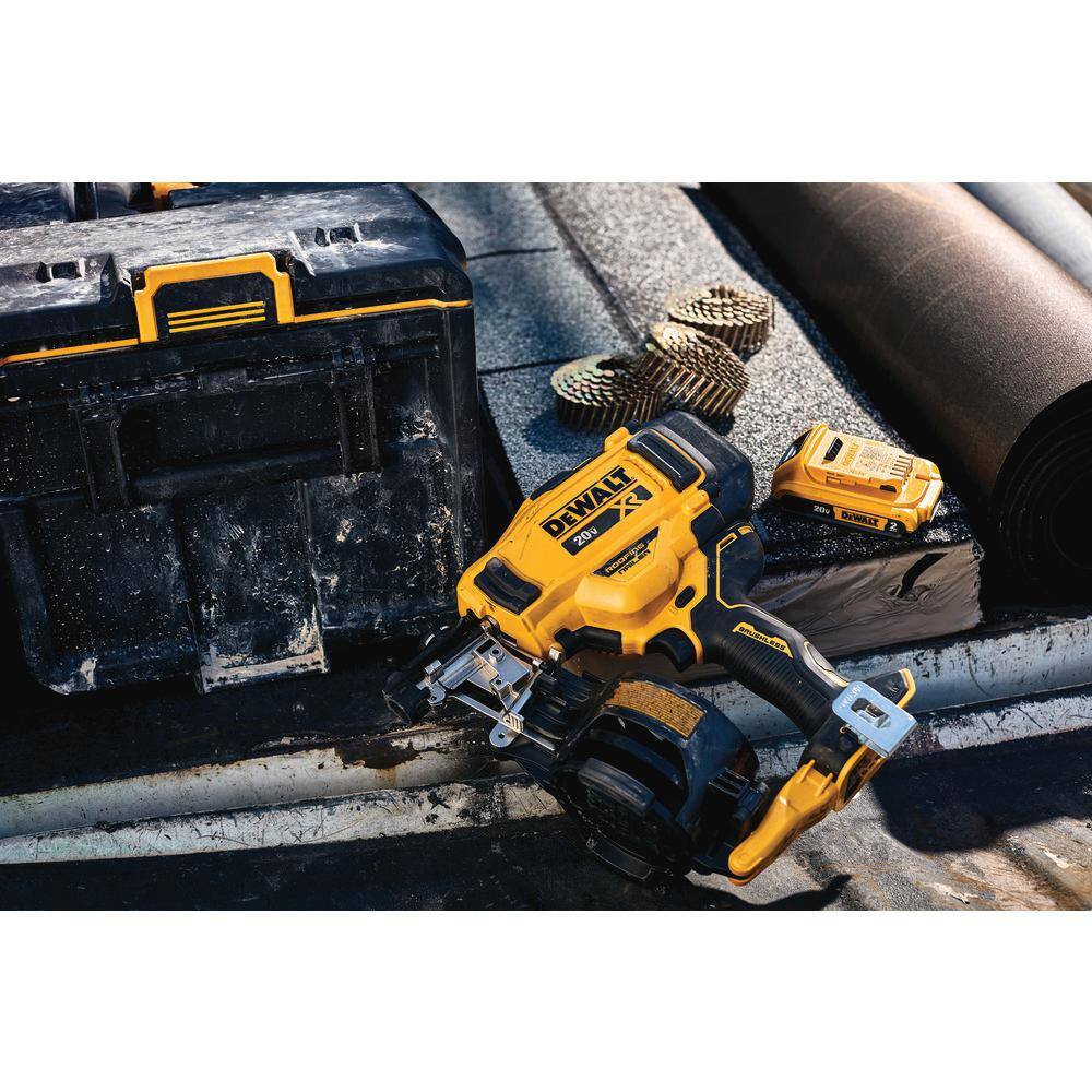 DEWALT DCN45RNB 20V MAX 15-Degree Cordless Roofing Nailer (Tool Only)