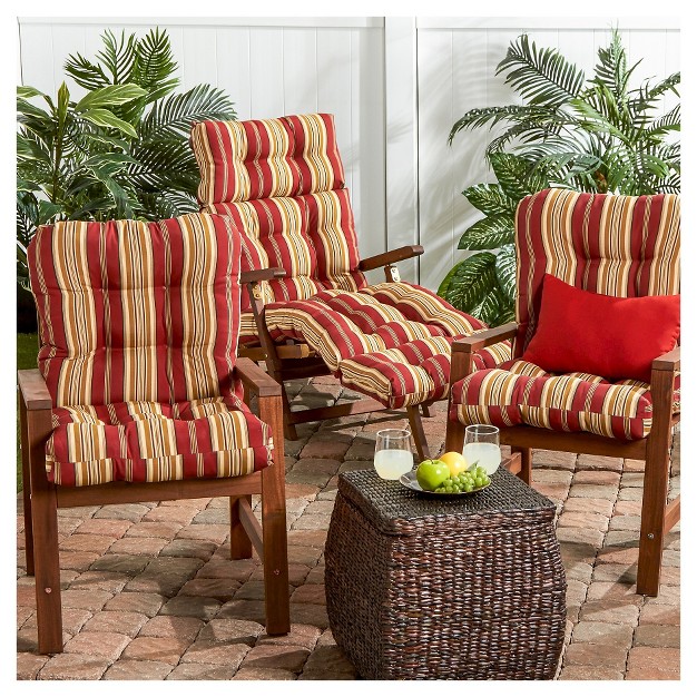 Outdoor Seat And Back Combo Cushion