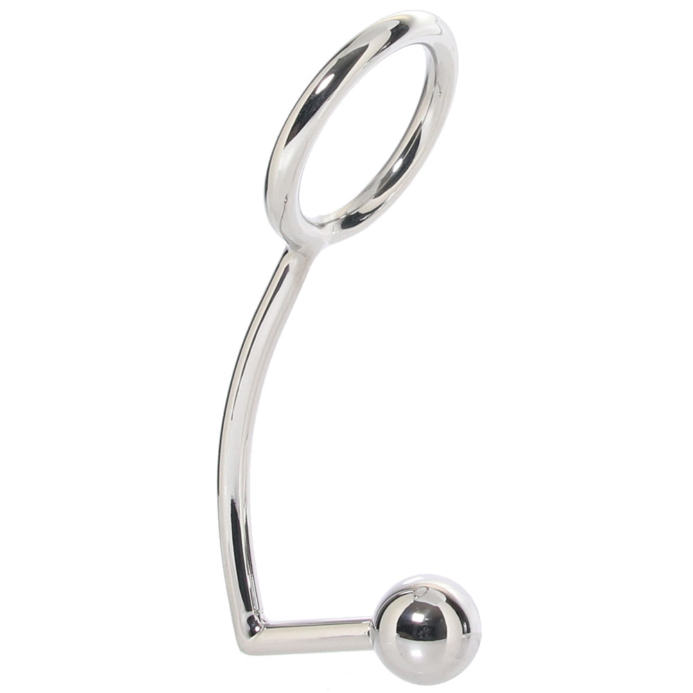 Blueline Stainless Steel Anal Hook & Cock Ring