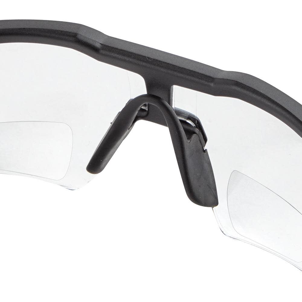 MW Safety Glasses - +2.50 Magnified Clear Anti-Scratch Lenses (Polybag) 48-73-2207 from MW