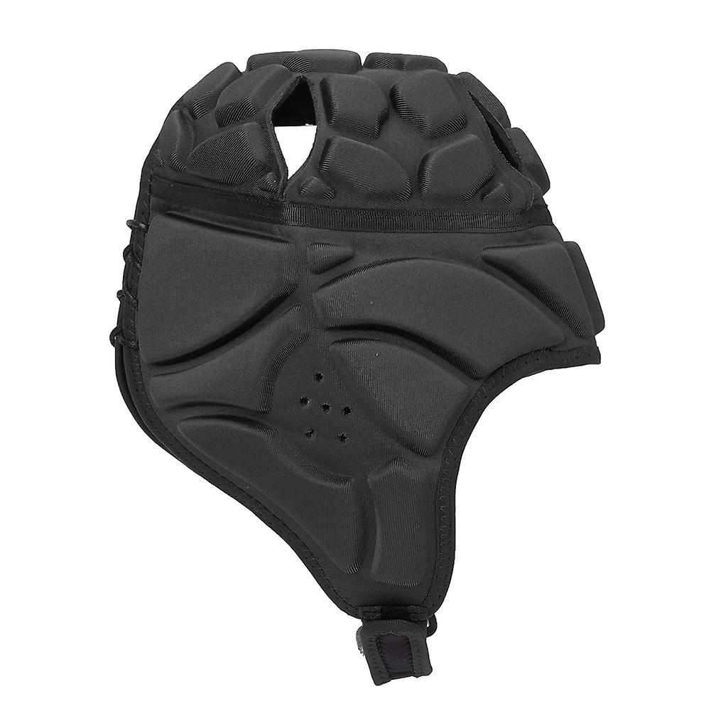 Professional Football Baseball Sports Helmet Rugby Goalie Roller Hat Head Guard Protectorblack M