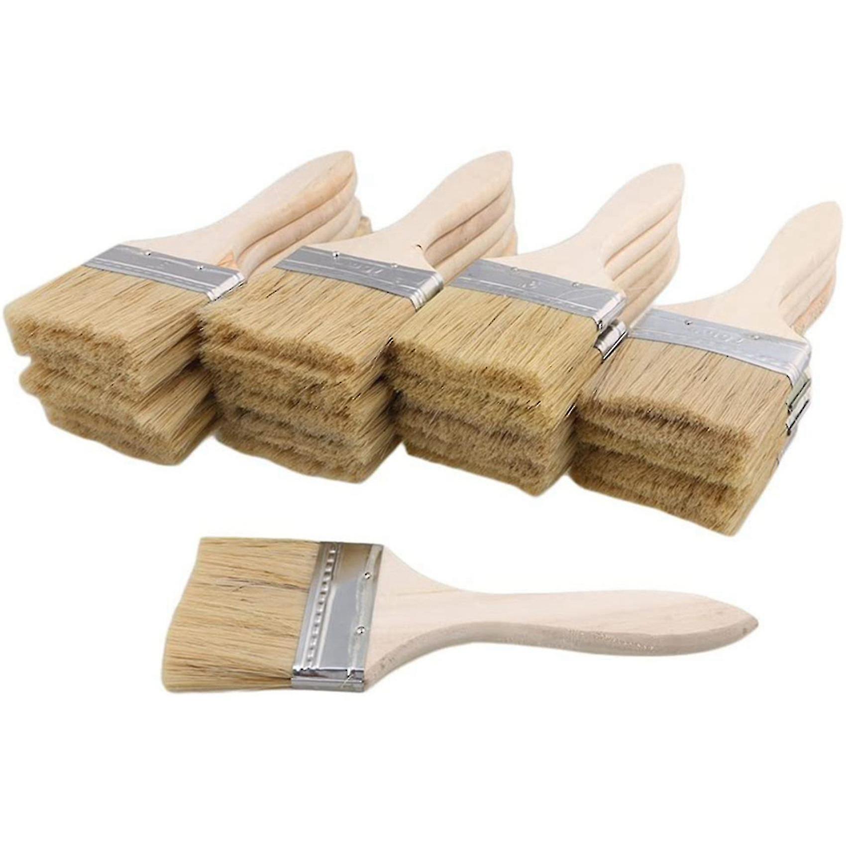 Compatible With24 Pcs Brushes Furniture Paint Brush Set Oil Paint Brushes