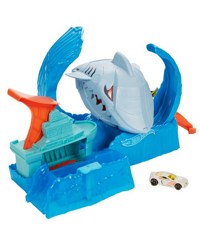 Hot Wheels Robo Shark Frenzy Play Set