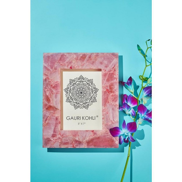 Gauri Kohli Cherish Rose Quartz Picture Frame