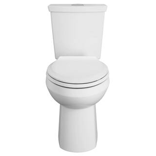 American Standard Cadet 3 in. Tall Height 2-piece 1.0 1.6 GPF Dual Flush Elongated Toilet in White Seat Included 3380.216ST.020