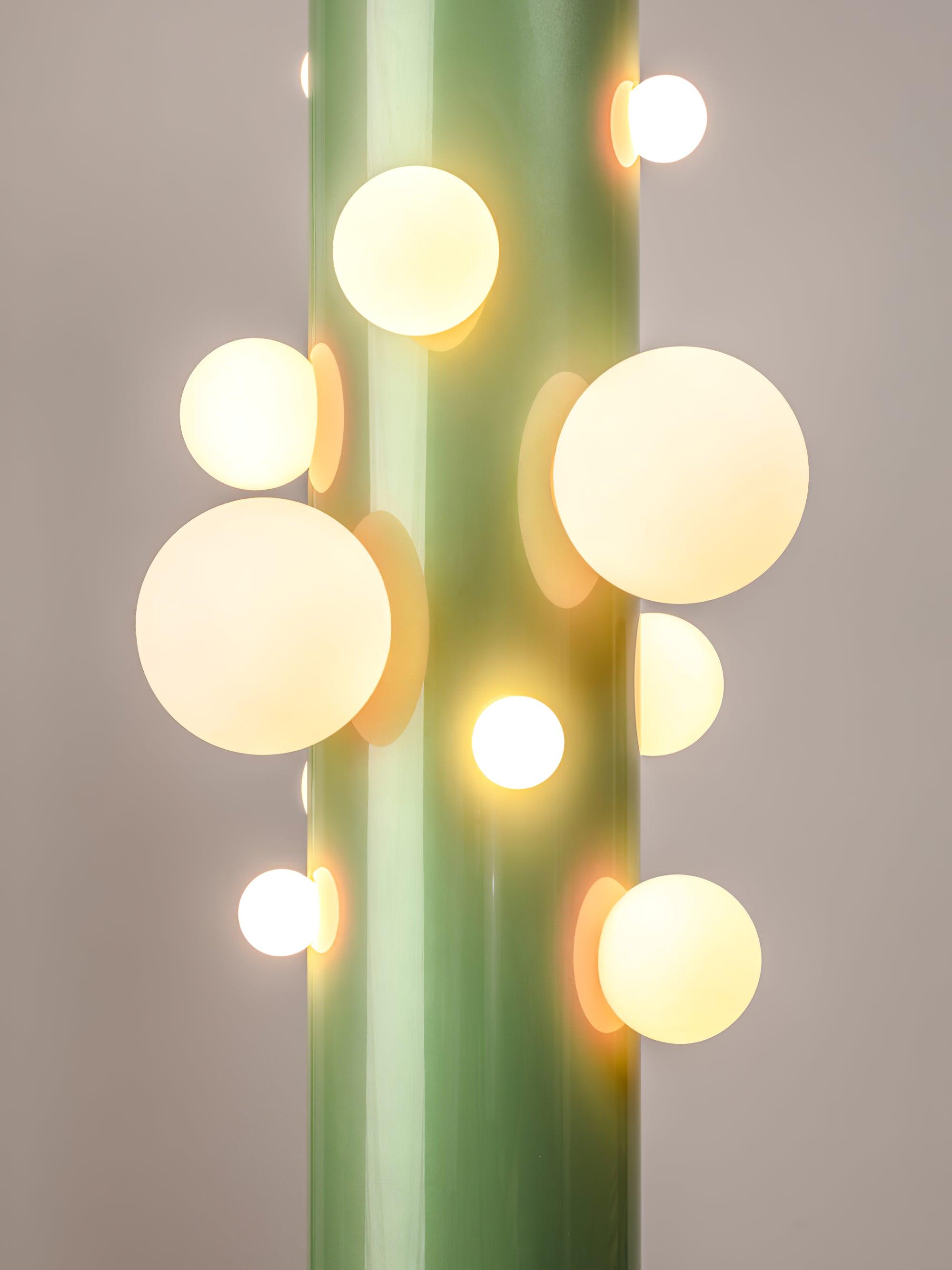 Green Apes Floor Lamp