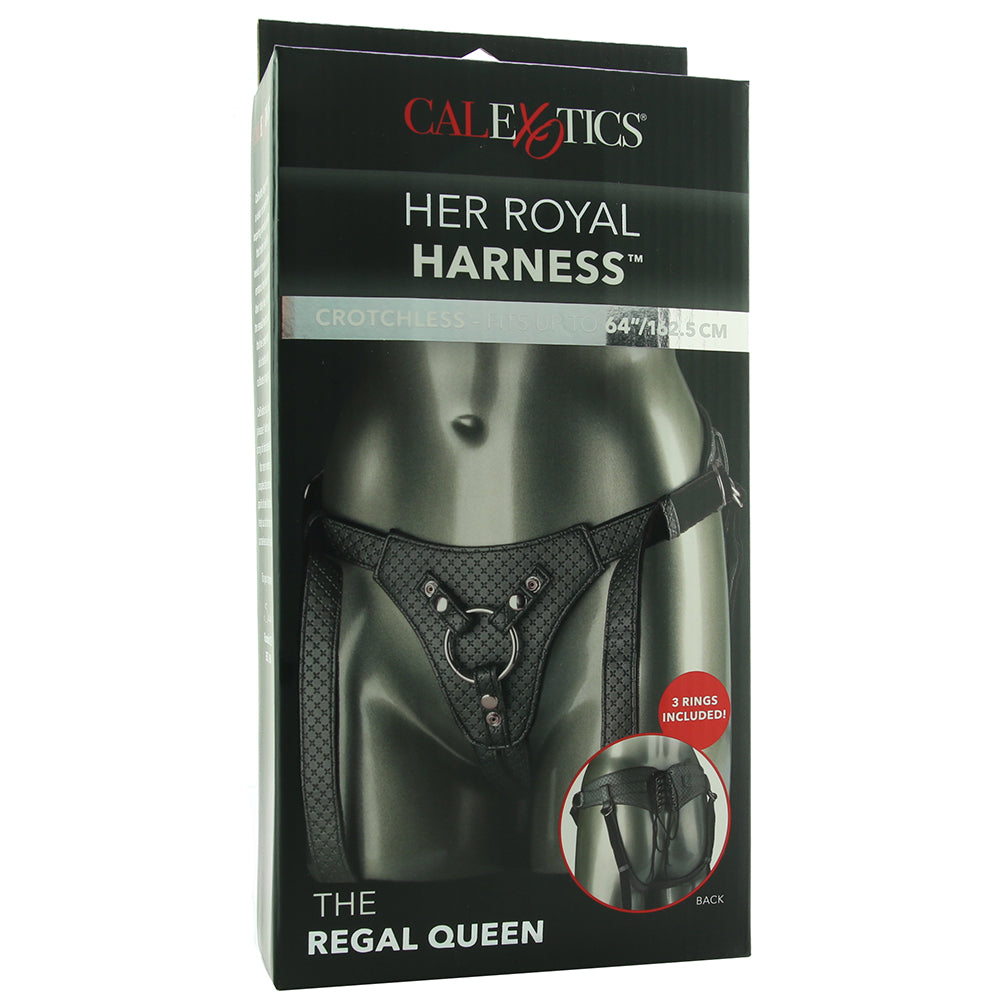 Her Royal Harness The Regal Queen in Pewter