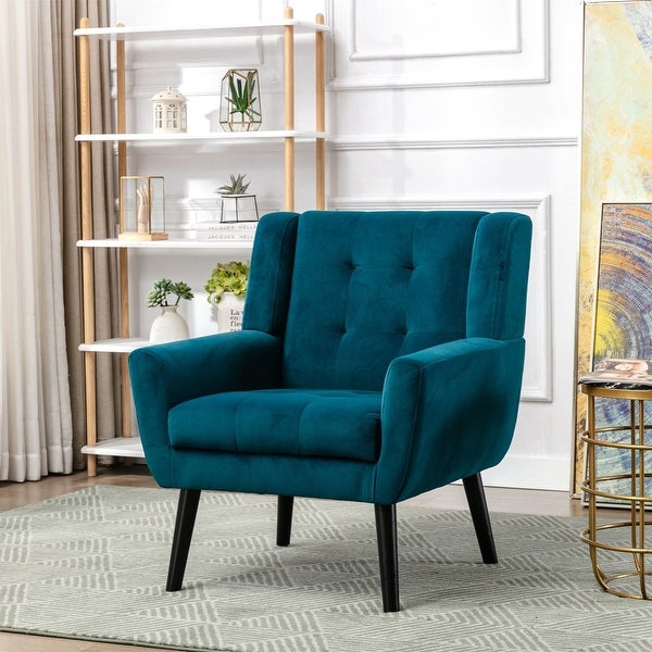 Modern Soft Velvet Accent Chair