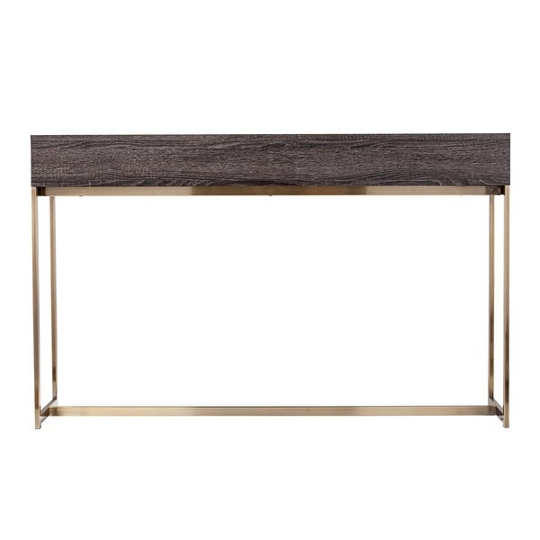 SEI Furniture Akela Transitional Console Table with Storage