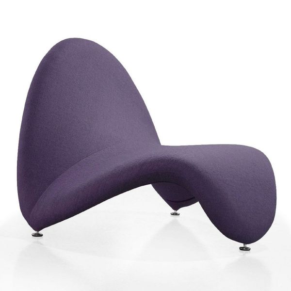 MoMa Accent Chair in Purple