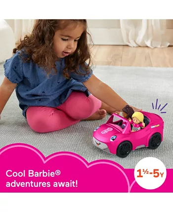 Fisher Price Barbie Convertible by Little People Set