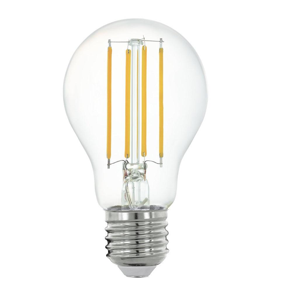 EGLO 12226 Zigbee Smart LED 6W GLS A60 E27 ES Clear Filament Lamp 806lm 2700k