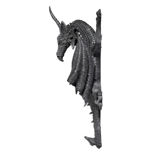 Design Toscano Horned Dragon Of Devonshire Wall Sculpture