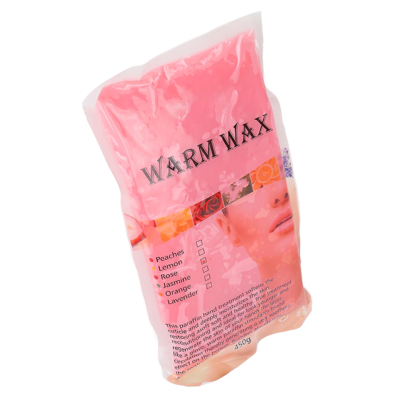 Paraffin Wax 450g Deeply Moisturising Paraffin Wax Beads Blocks For Hands Feet Dry Skin Stiff Muscles Pain Relievingrose