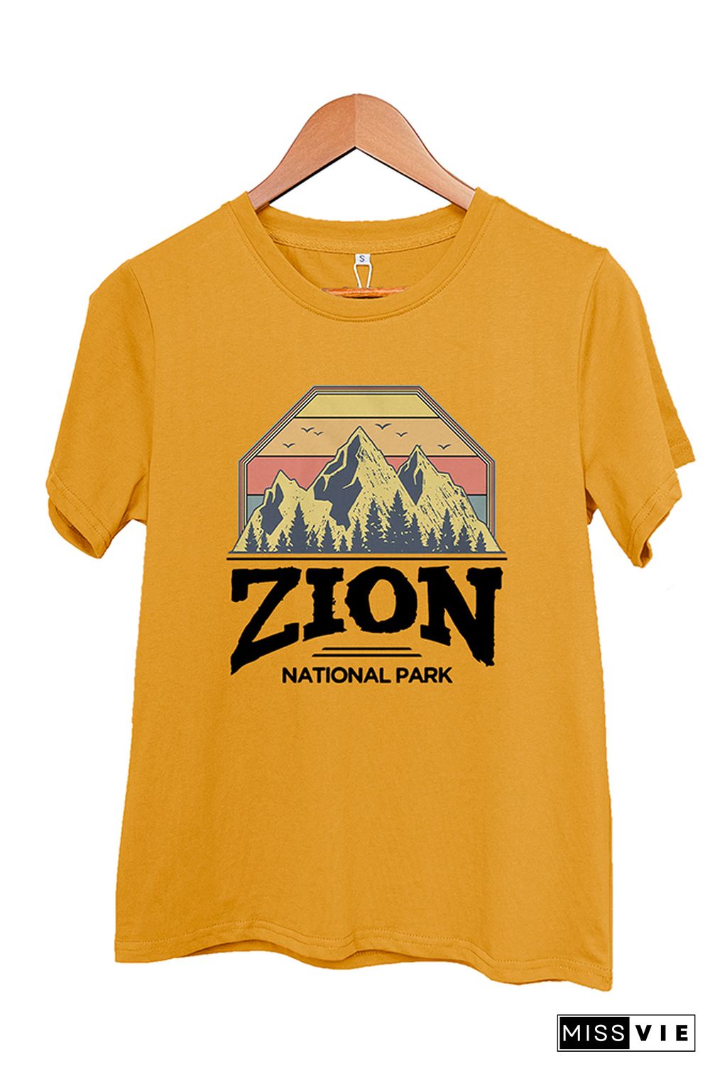 Zion National Park Graphic T-Shirt Wholesale